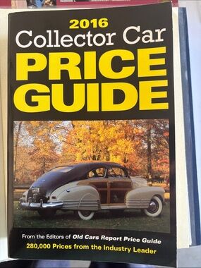 2016 Collector Car Price Guide